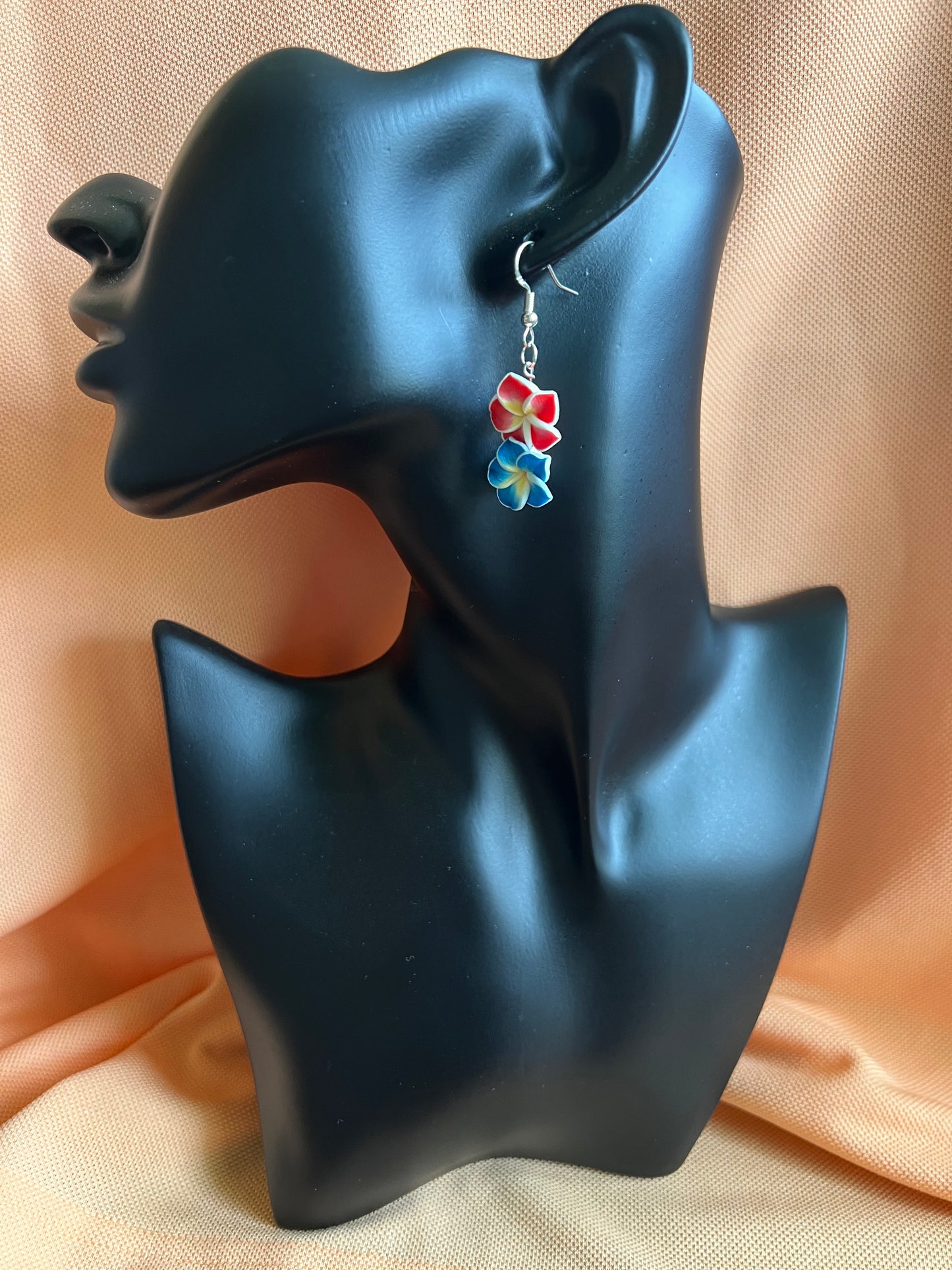 Orange & Blue Flowers