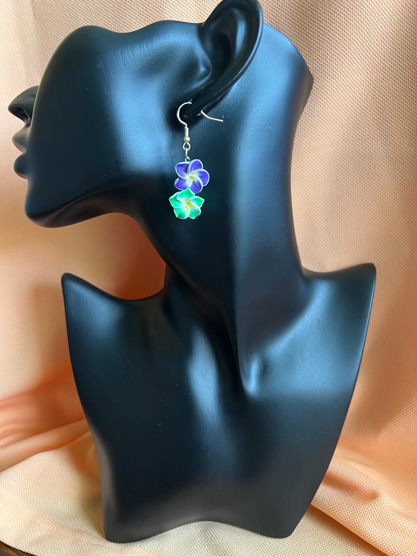 Green & Purple Flowers