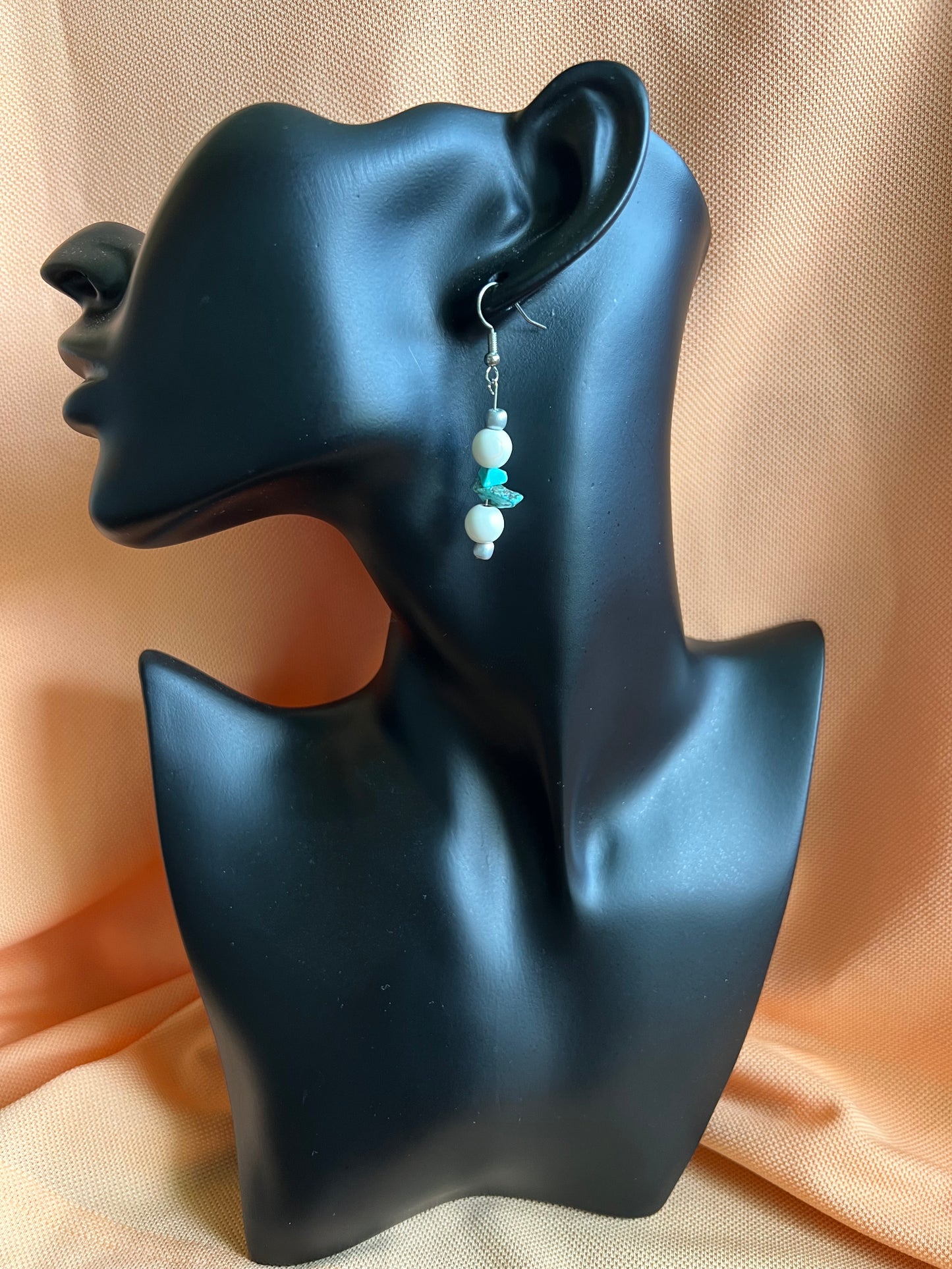 White balls & turquoise