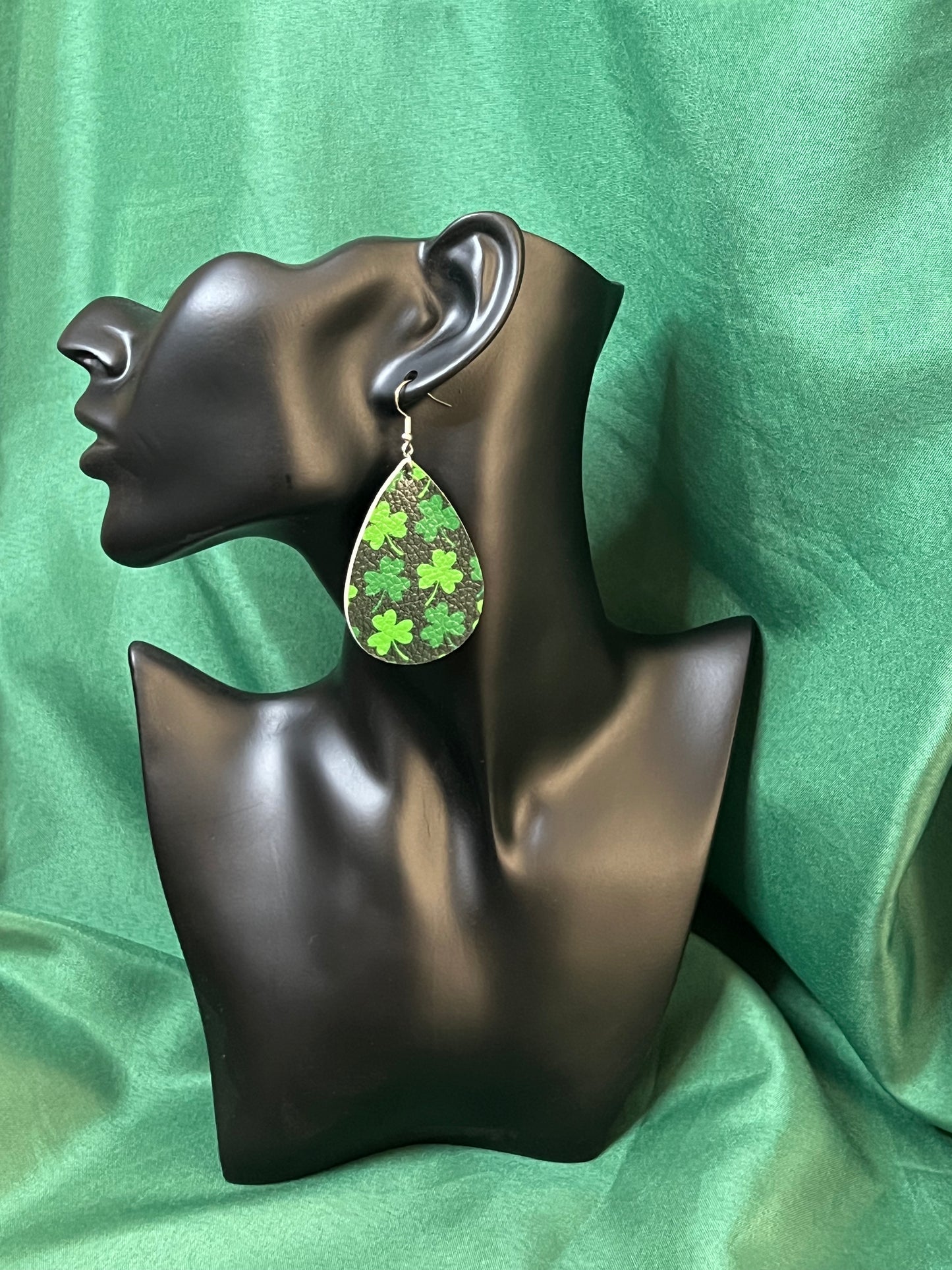 Shades of Green Shamrocks