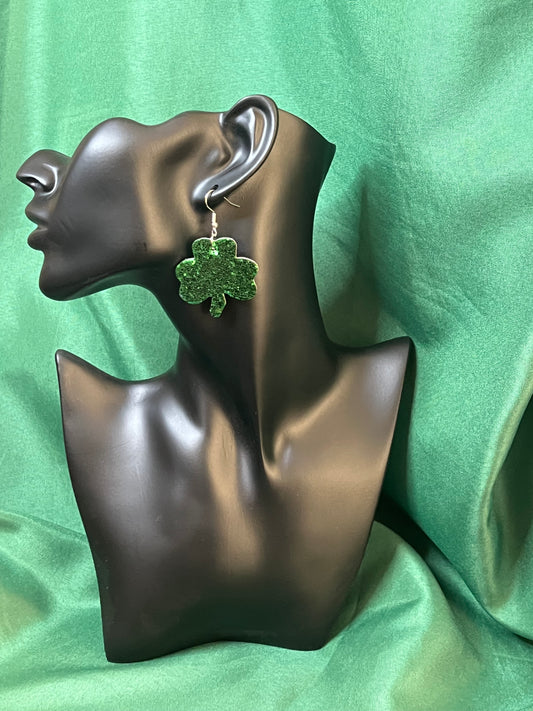 Glittery Shamrocks