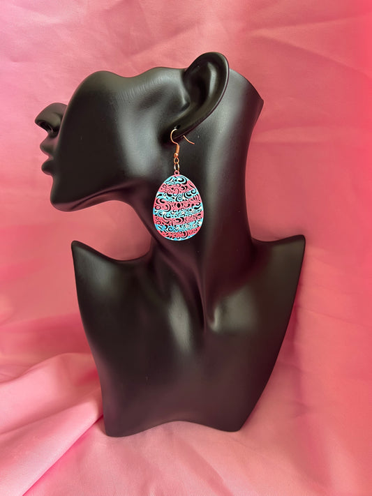 Blue & Pink Easter Eggs