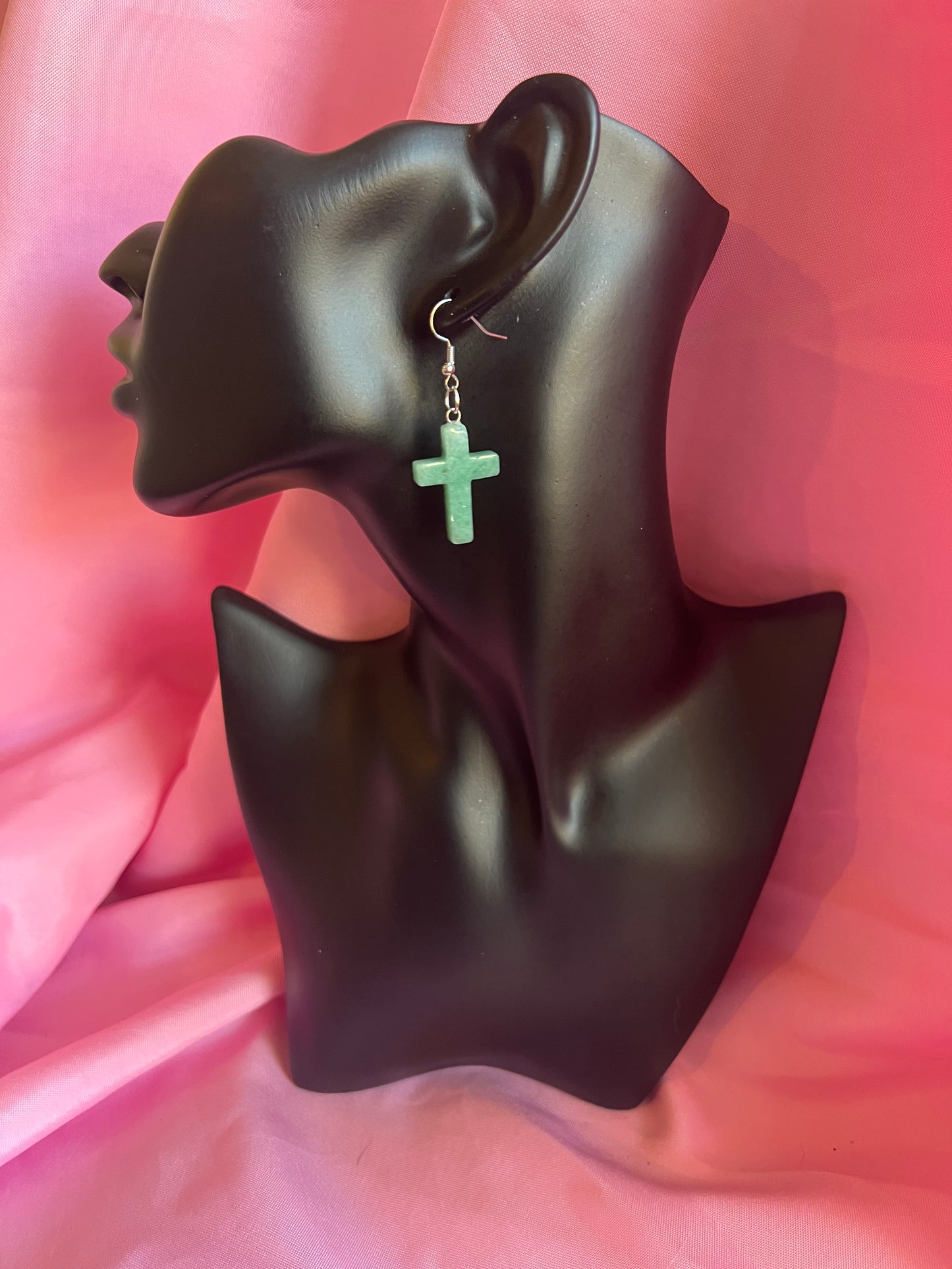 Jade Gemstone Crosses