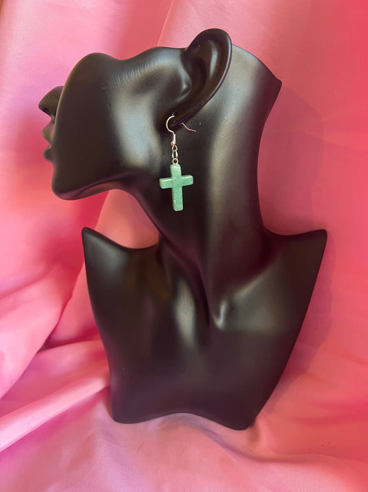 Jade Gemstone Crosses