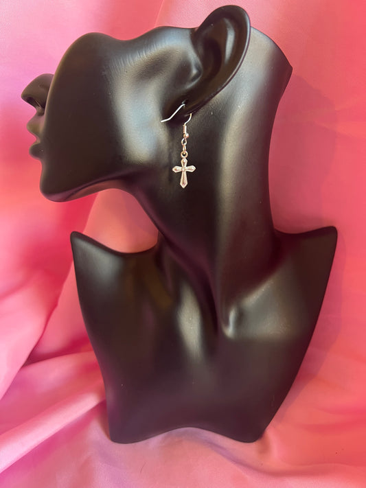 Light Pink Stone Crosses