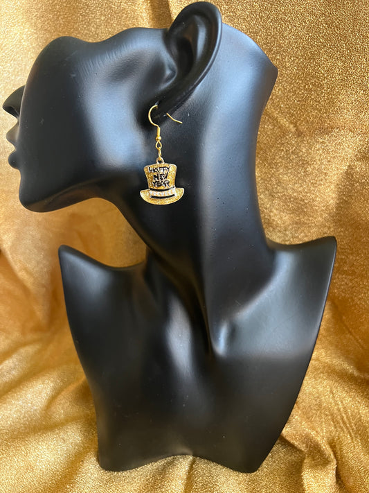 Bougie Happy New Year Top Hats