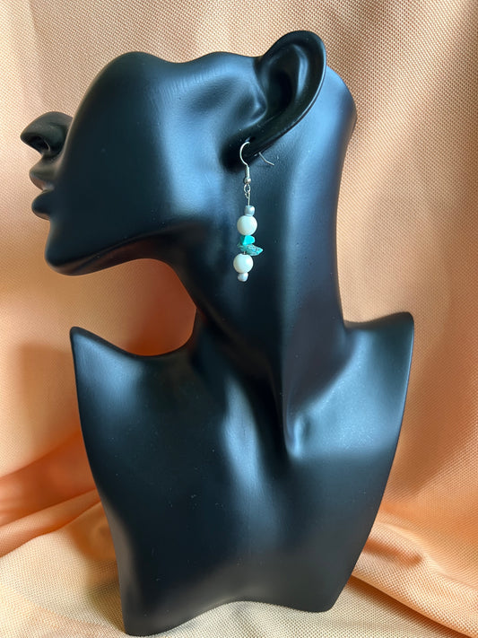 White balls & turquoise
