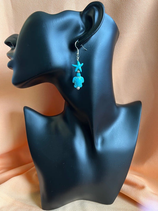 Turquoise Turtles & Starfish