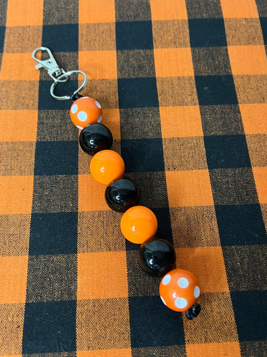 Halloween Dots Keychains