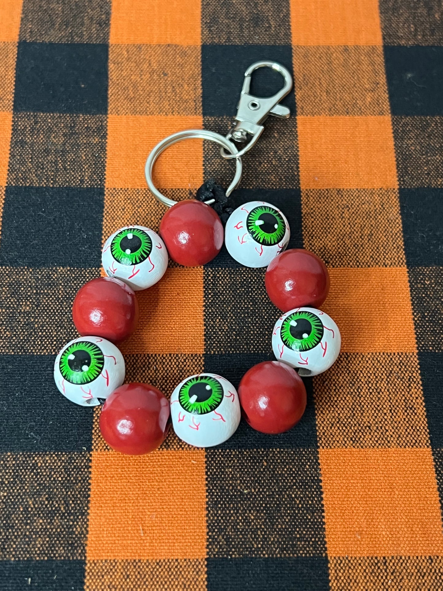 Red Eyeball Key Chains