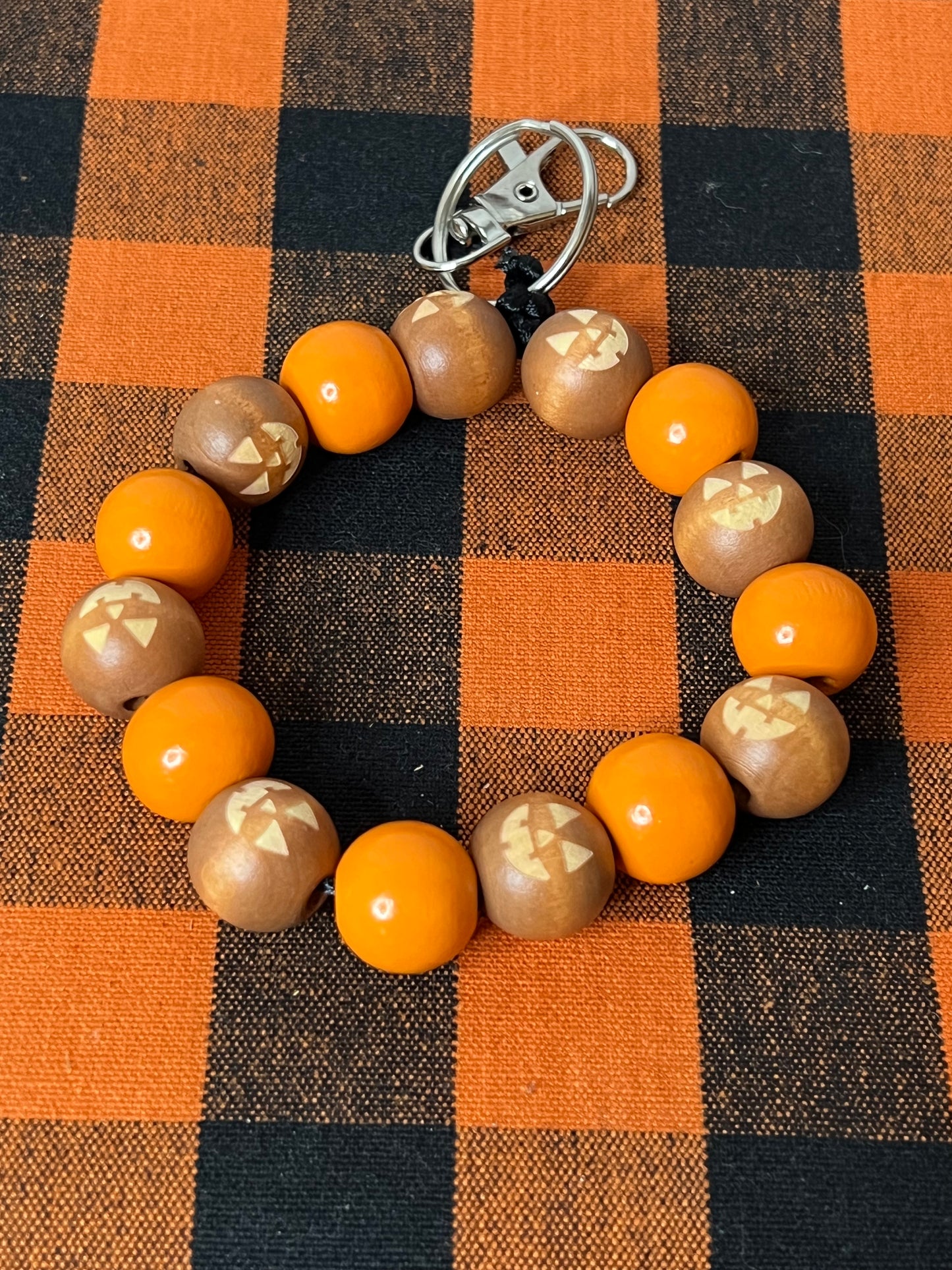 Light Brown Pumpkin Key Chains