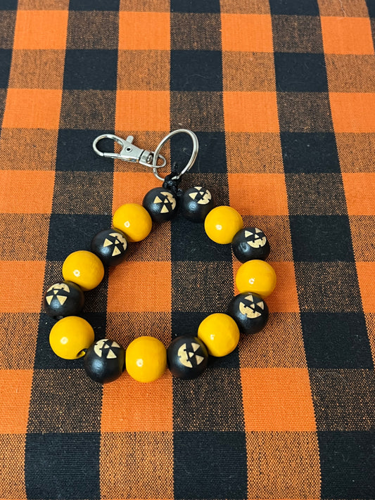 Black Pumpkin Key Chains