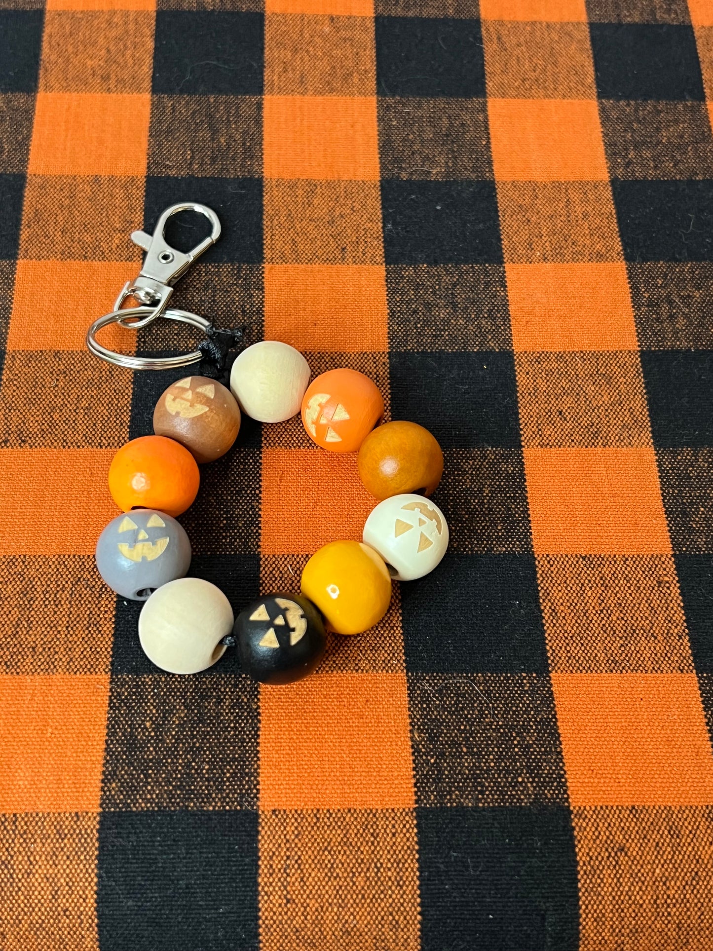 Multi-Colored Pumpkin Key Chains