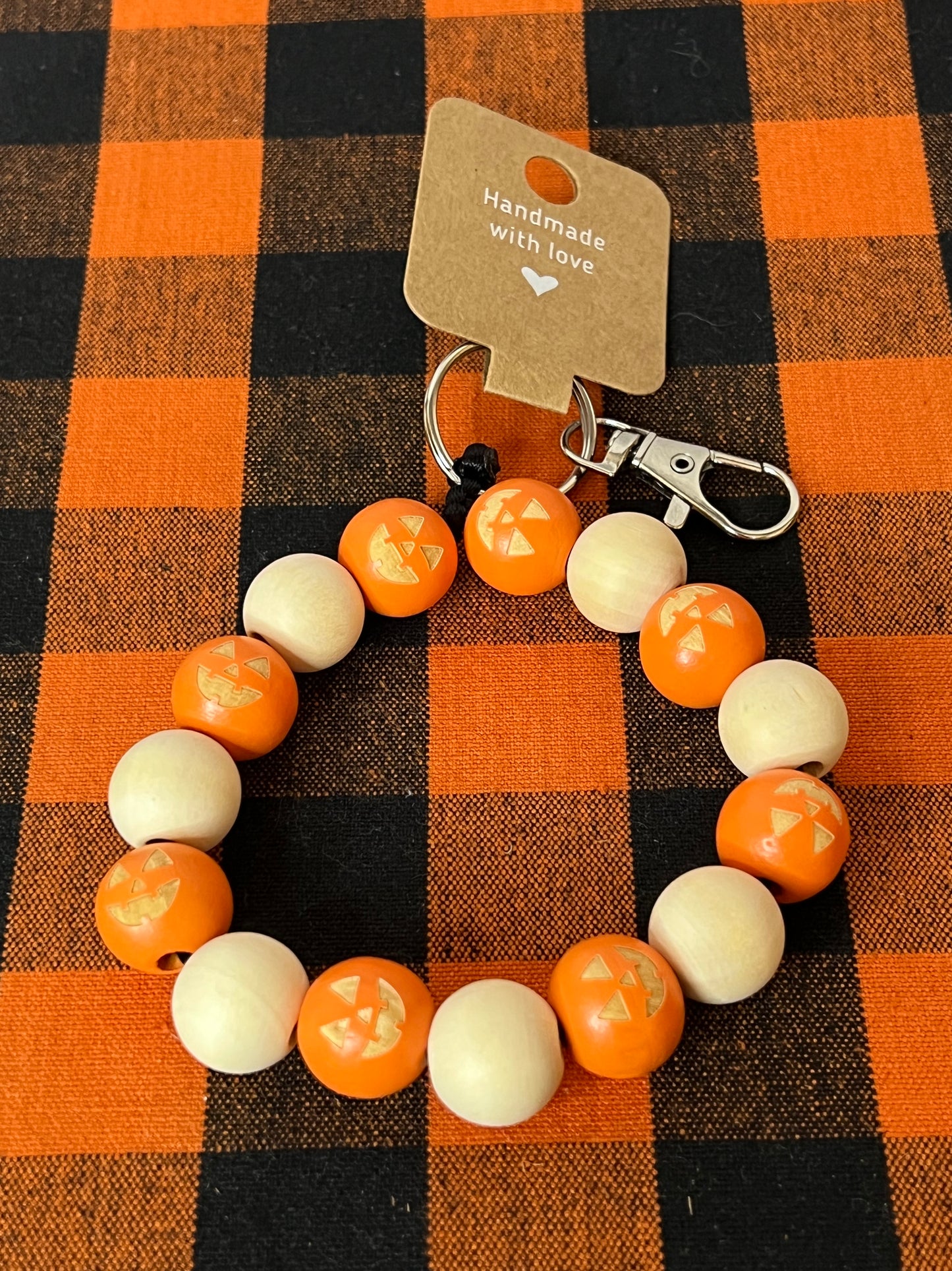 Orange Pumpkin Key Chains