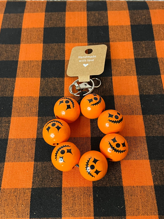 Jack-O-Lantern Key Chains