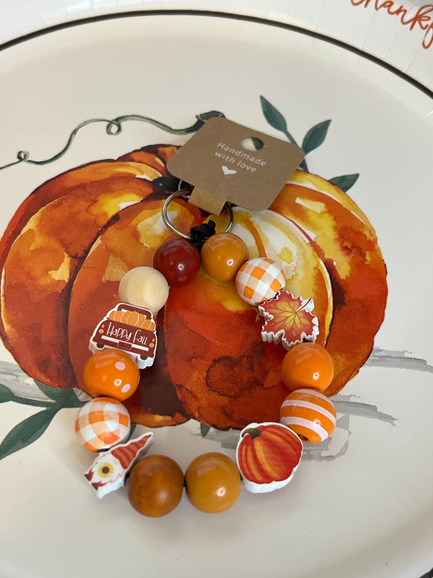 Happy Fall Key Chains