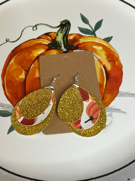 Glitter Pumpkins