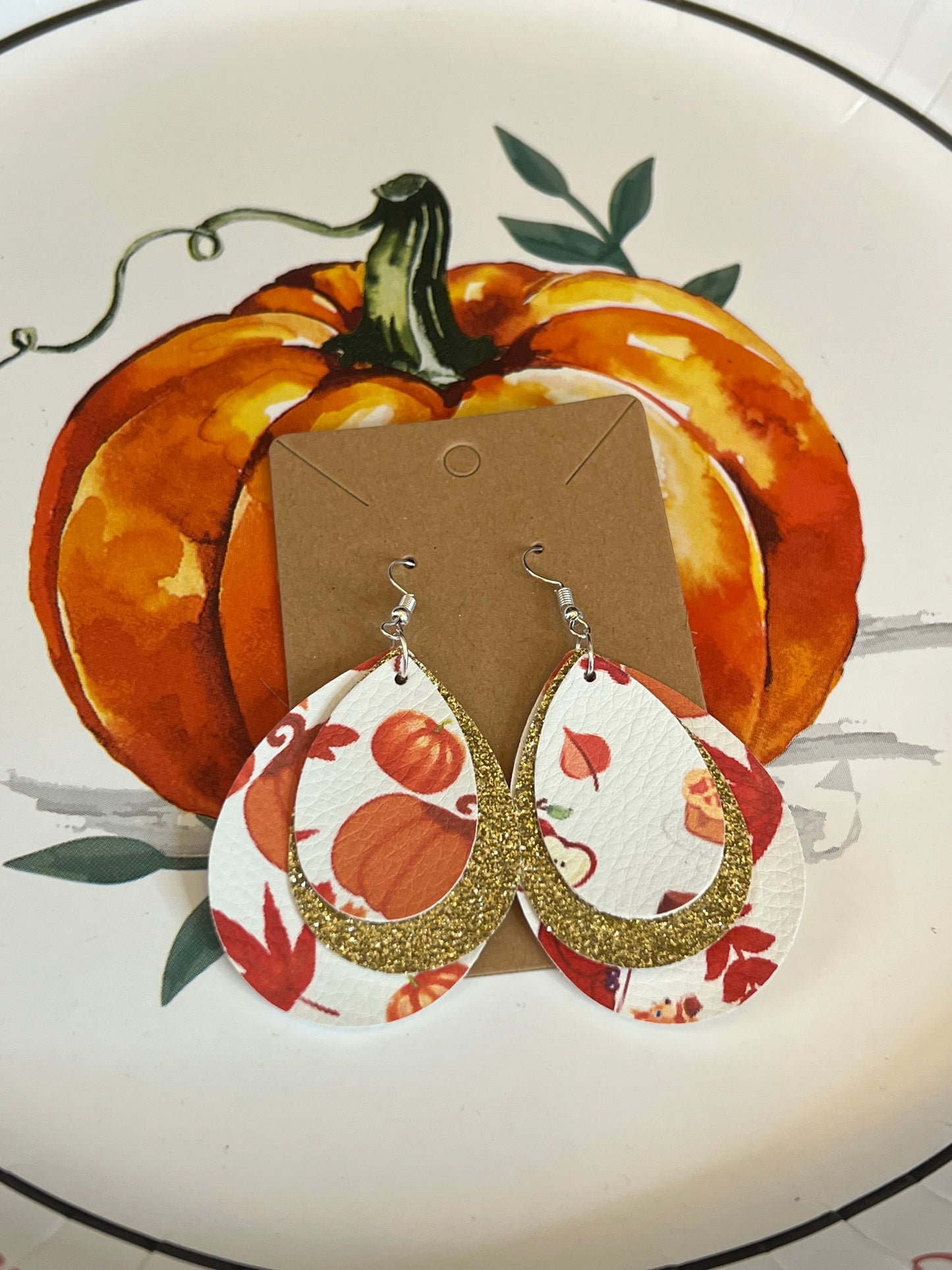 Glitter Pumpkins