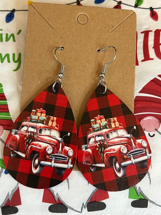 Buffalo Plaid Red Van