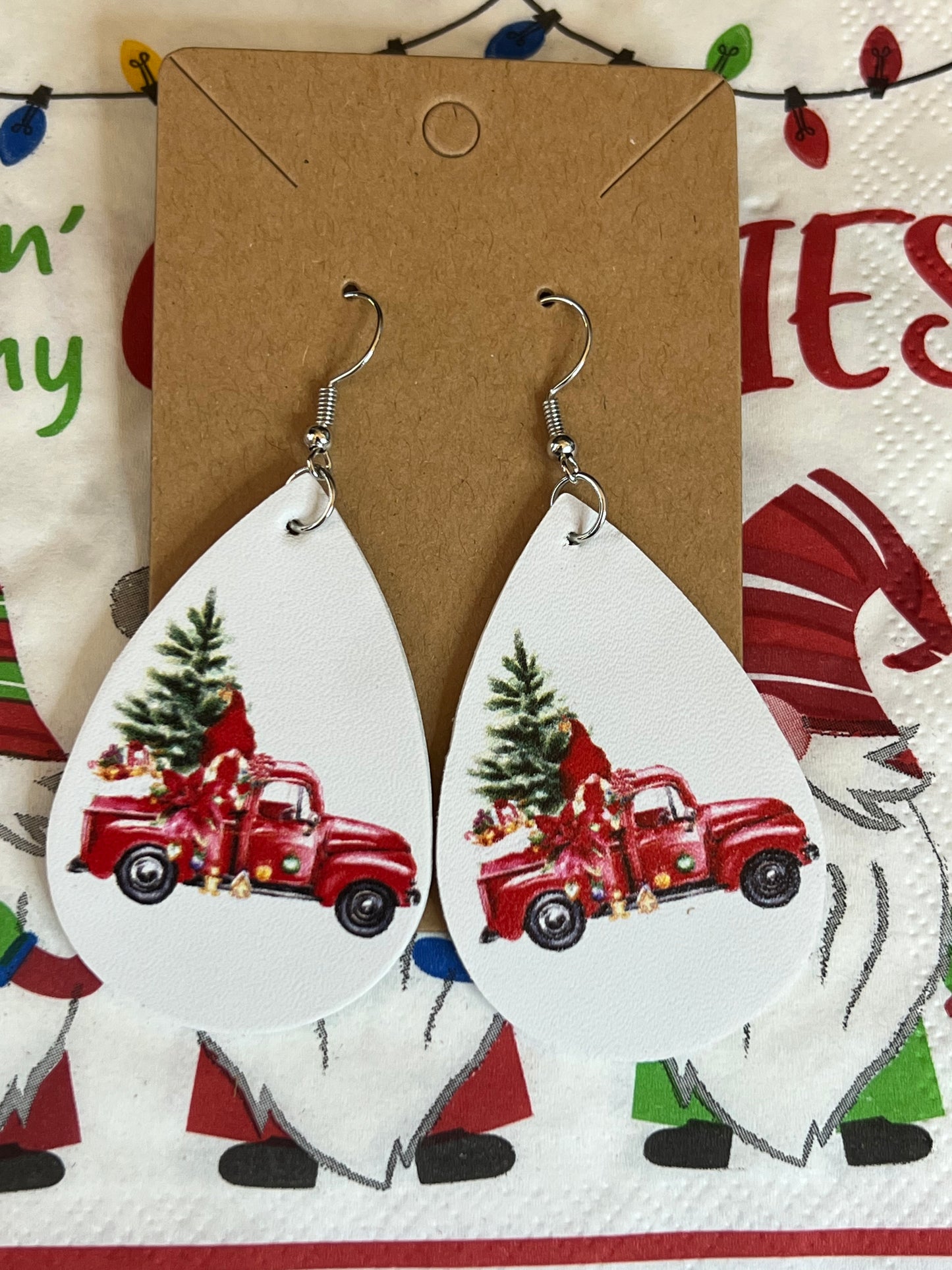 Christmas Red Trucks