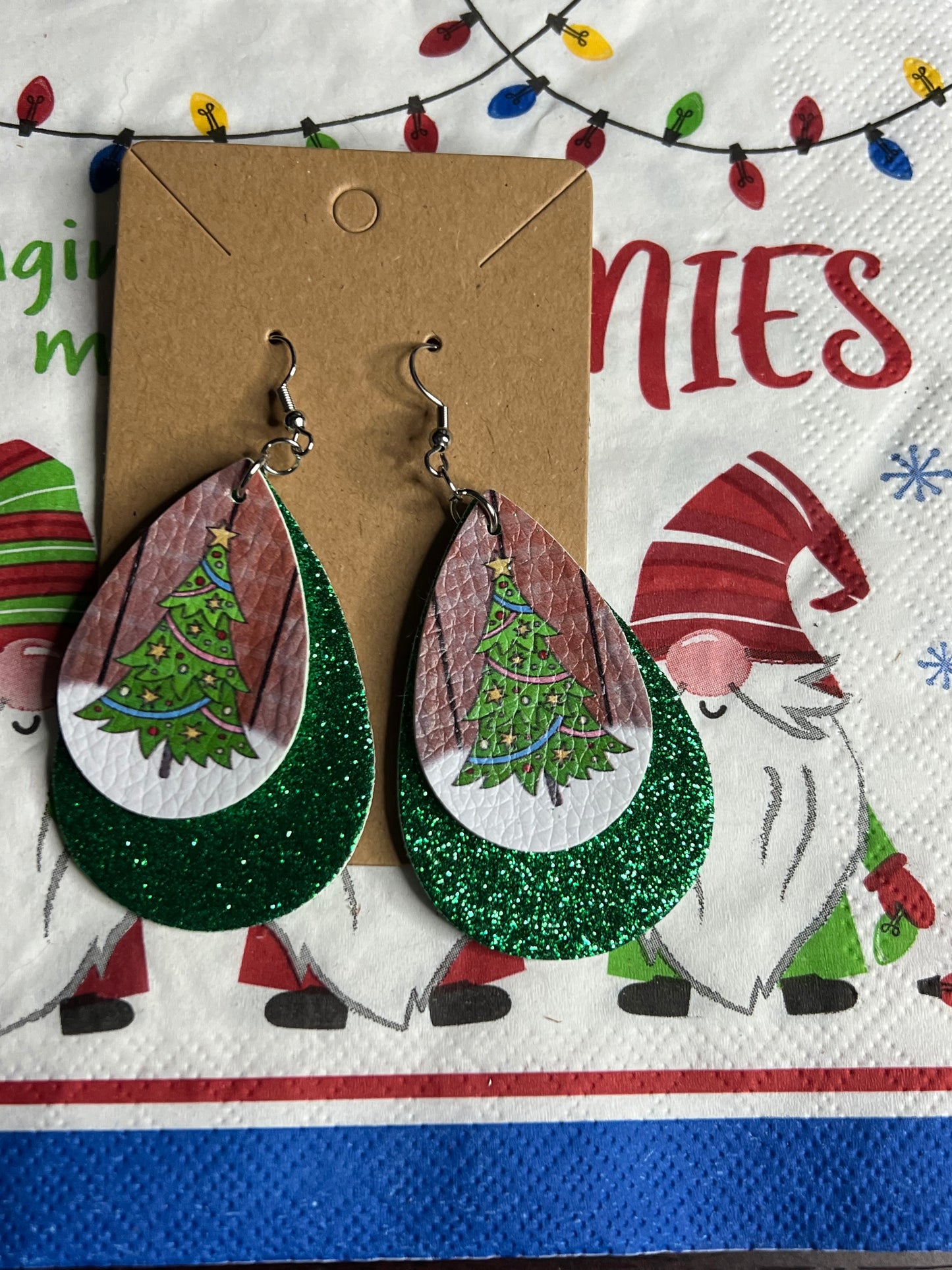 Glitter Christmas Trees