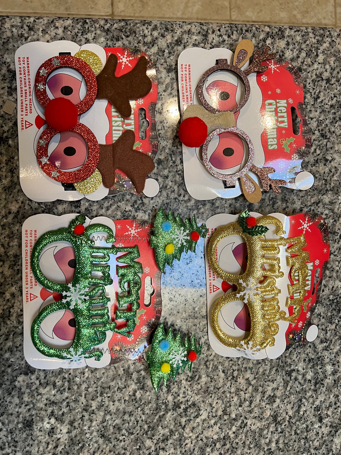 Kids Christmas Glasses