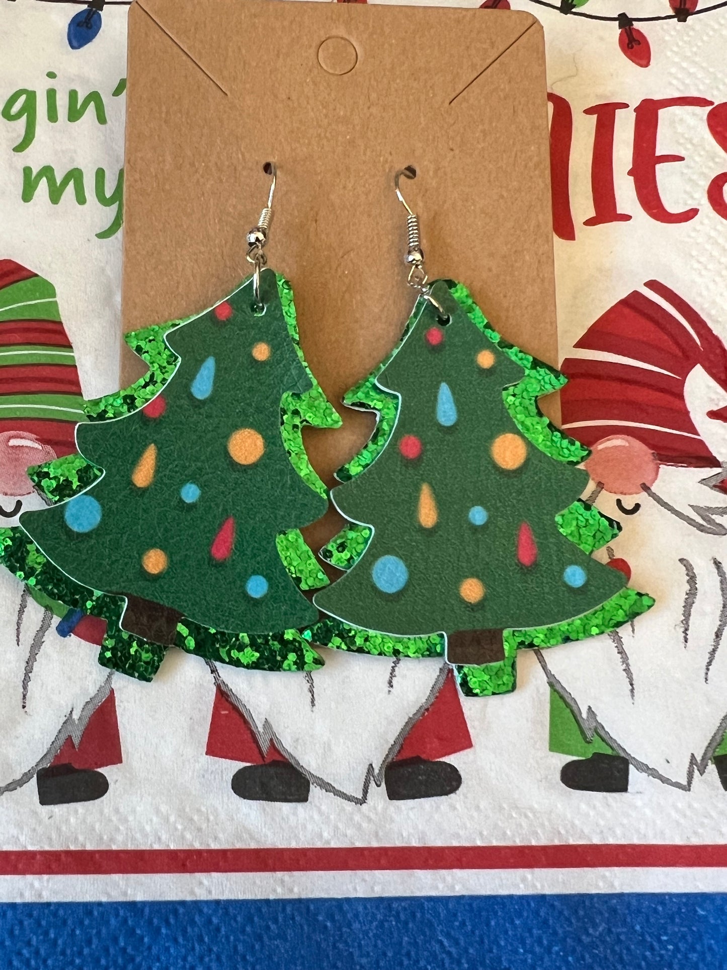 Glitter Christmas Trees