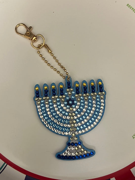 Menorah Keychain/Ornament