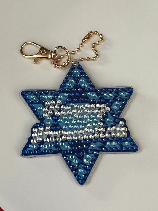 Happy Hanukkah Keychain/Ornament