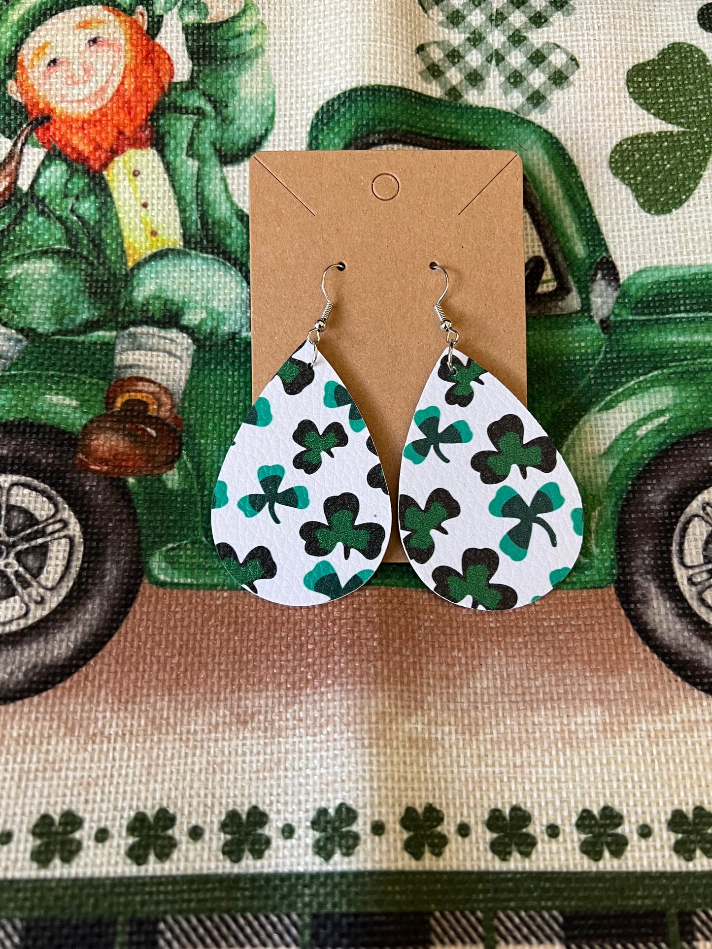 Multi Colored Shamrocks