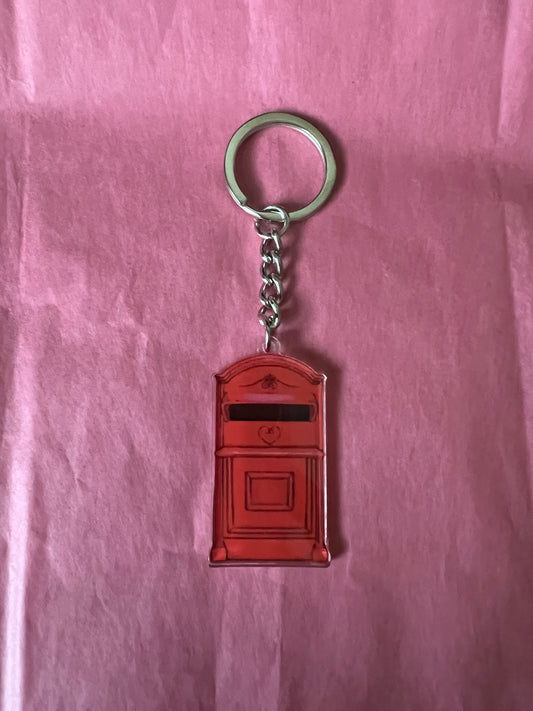 Heart Mailbox Keychains