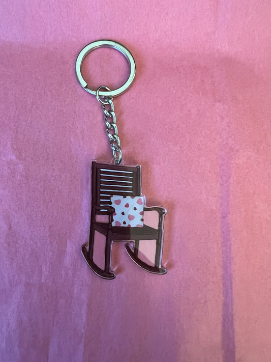 Rocking Chair Keychain