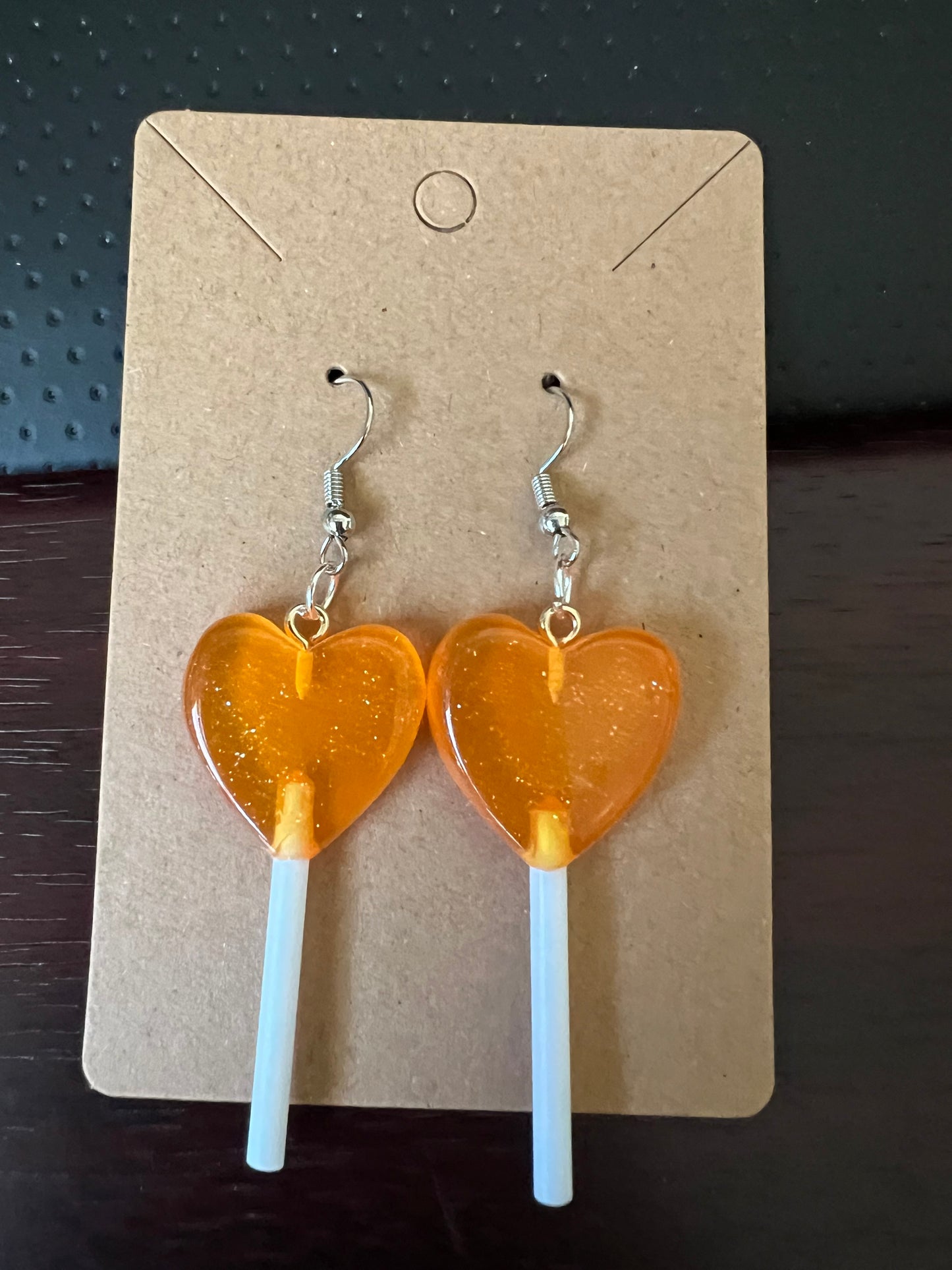 Orange Lollipops