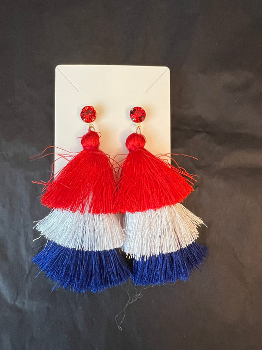 Patriotic Pom Poms