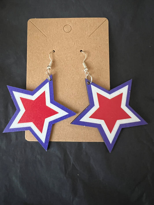 Red, White & Blue Stars