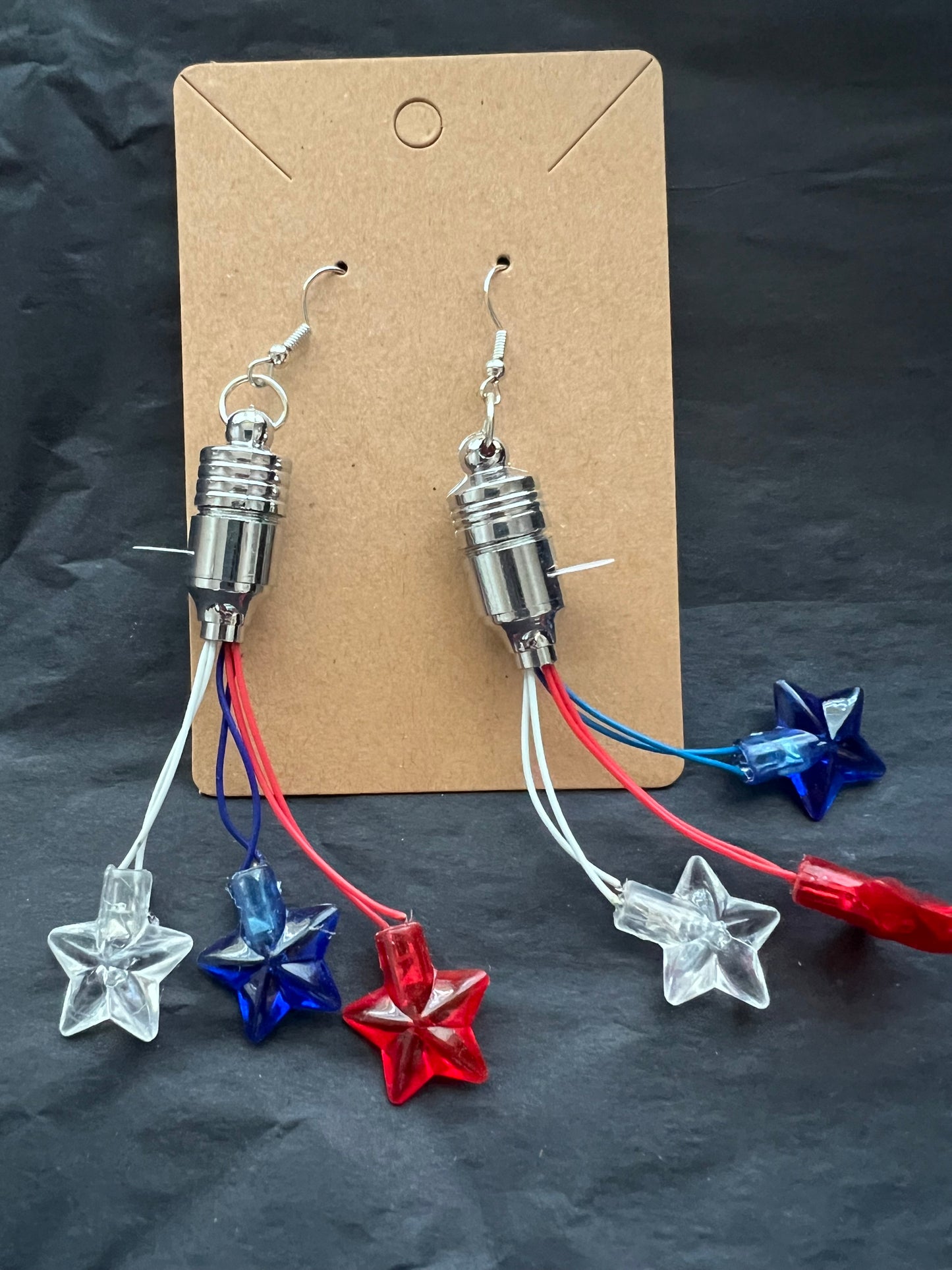 Light Up 4th Earrings!!