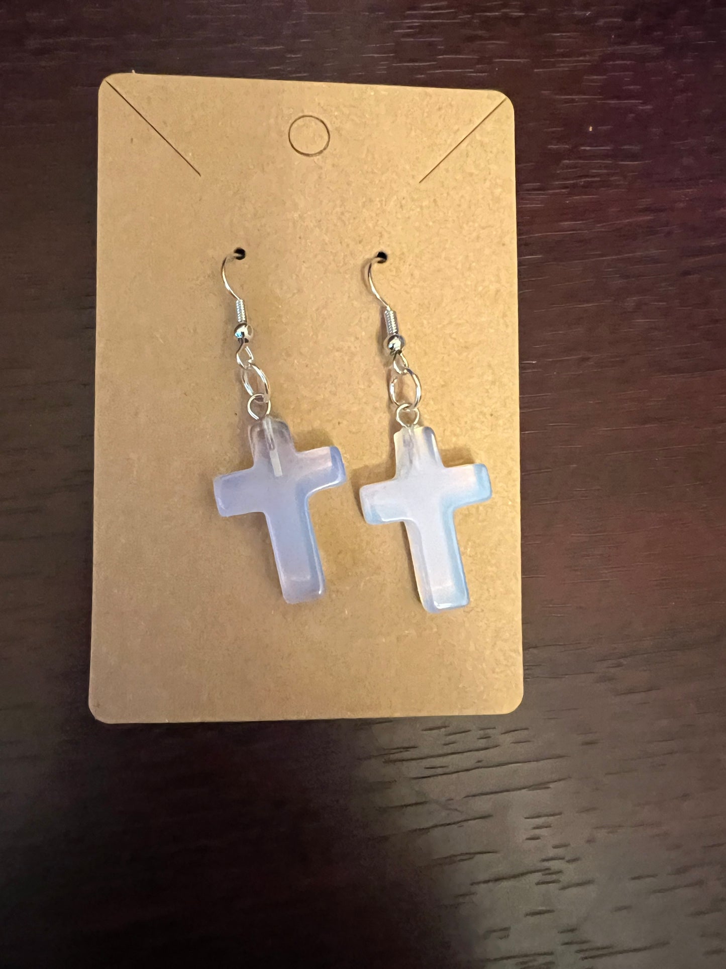 Iridescent Gemstone Crosses