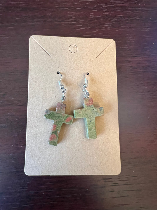 Camouflage Gemstone Crosses