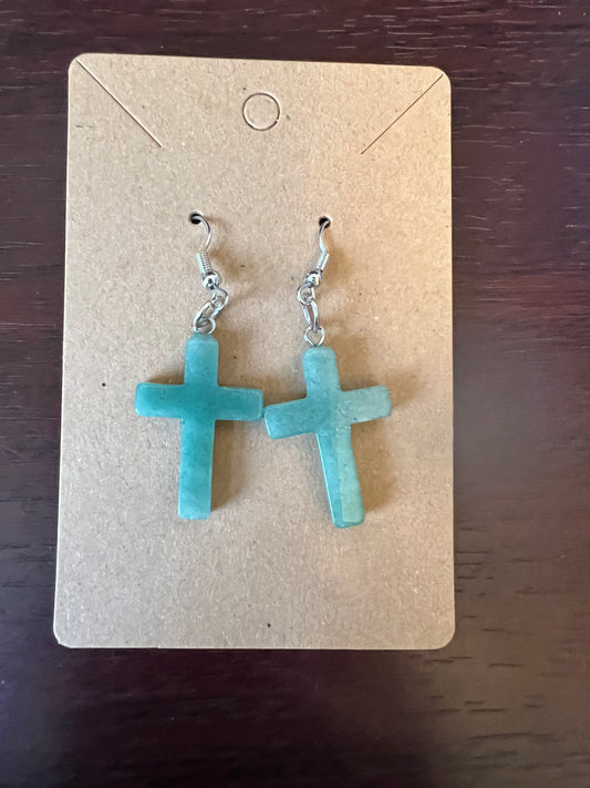 Jade Gemstone Crosses